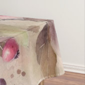 fallende Äpfel in Pastellfarben Aquarellmalerei Tischdecke (Beispiel)