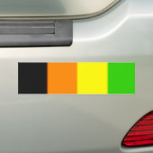 Fallende Aromantic Pride Flag Version 2 Autoaufkleber (Auf Auto)