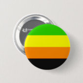 Fallende Aromantische Stolperflagge Button (Vorne & Hinten)