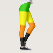 Fallende Aromantische Stolperflagge Leggings (Rechts)