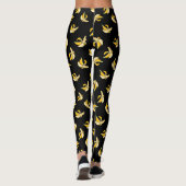 Fallende Bananen-Leggings - Spaß Leggings (Rückseite)