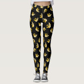 Fallende Bananen-Leggings - Spaß Leggings (Vorderseite)