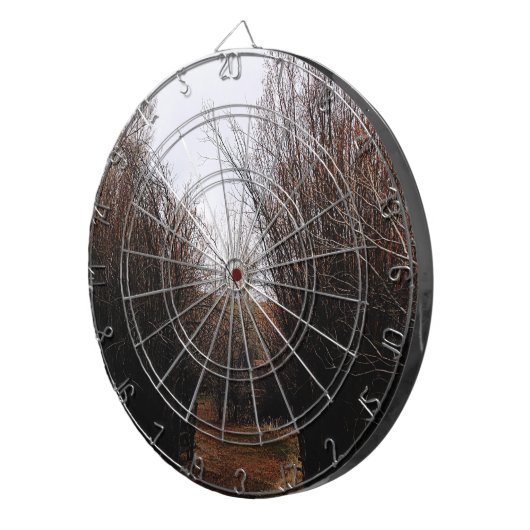 Fallende Bannacküberwucherung Dartscheibe (Vorderseite rechts)