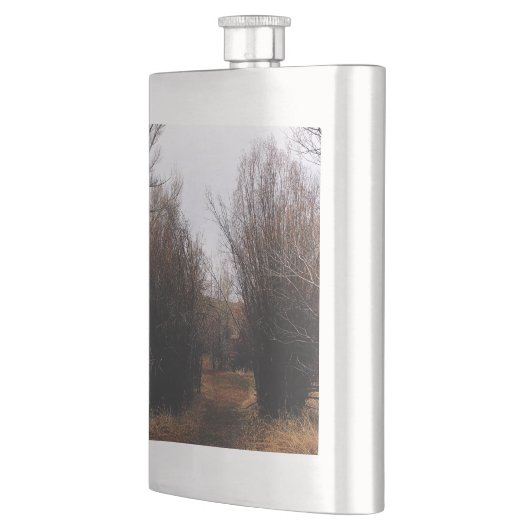 Fallende Bannacküberwucherung Flachmann (Links)