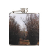 Fallende Bannacküberwucherung Flachmann (Vorderseite)