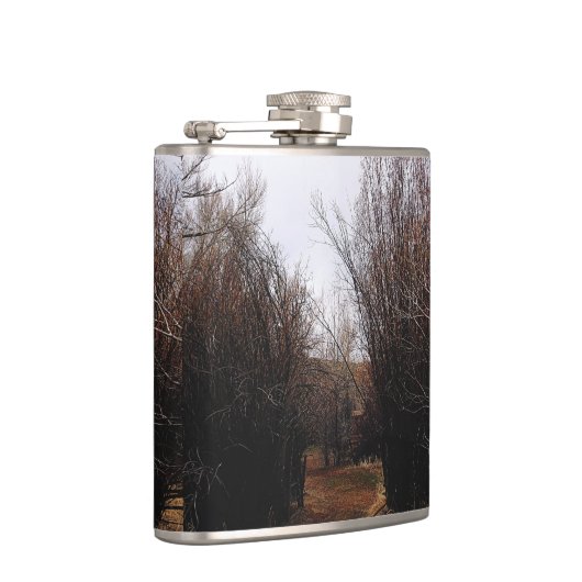 Fallende Bannacküberwucherung Flachmann (Rechts)