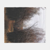 Fallende Bannacküberwucherung Fleecedecke (Vorderseite (Horizontal))