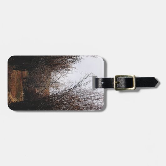 Fallende Bannacküberwucherung Gepäckanhänger (Vorderseite horizontal)