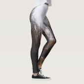 Fallende Bannacküberwucherung Leggings (Rechts)