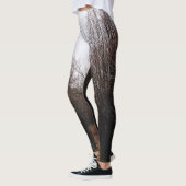 Fallende Bannacküberwucherung Leggings (Links)