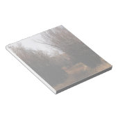 Fallende Bannacküberwucherung Notizblock (angewinkelt)