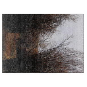 Fallende Bannacküberwucherung Schneidebrett