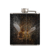 Fallende Bienen sind magisch Flachmann (Rückseite)