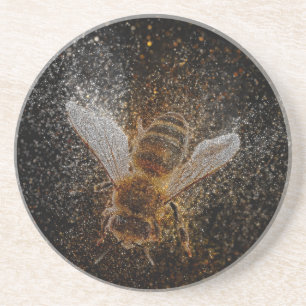 Fallende Bienen sind magisch Getränkeuntersetzer