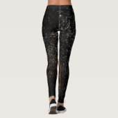 Fallende Bienen sind magisch Leggings (Rückseite)