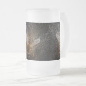 Fallende Bienen sind magisch Mattglas Bierglas (VorderseiteRechts)
