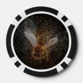 Fallende Bienen sind magisch Pokerchips (Rückseite)