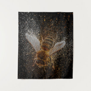 Fallende Bienen sind magisch Wandteppich