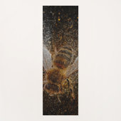 Fallende Bienen sind magisch Yogamatte (Vorderseite)