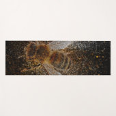 Fallende Bienen sind magisch Yogamatte (Vorderseite (Horizontal))