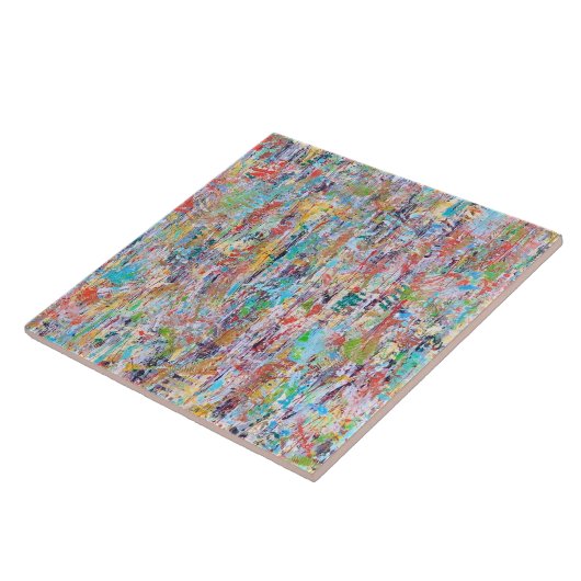 Fallende Blätter 6 x 6 Keramiken Tile Fliese (Seite)