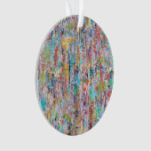 Fallende Blätter Akrylverzierung Ornament (Vorderseite)