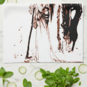 Fallende Blätter American MoJo Küchentuch (Gefaltet)