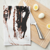 Fallende Blätter American MoJo Küchentuch (Viertel Falte)