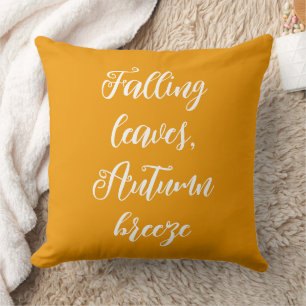 Fallende Blätter Autumn Breeze Mango Throw Kissen 