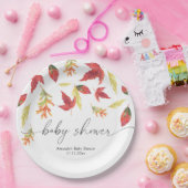 Fallende Blätter Babydusche Pappteller (Party)