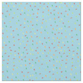 Fallende Blätter - Blau Stoff (Nahaufnahme)