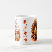 Fallende Blätter & Dankbare Herzen | Cozy Herbst-T Kaffeetasse (Mittel)