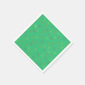 Fallende Blätter des Herbstes Serviette (Ecke)