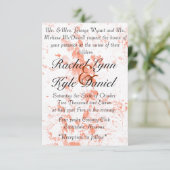 Fallende Blätter Einladung (Stehend Vorderseite)