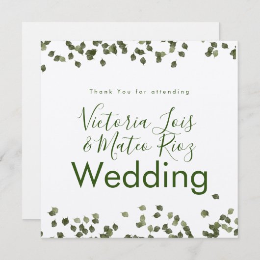 Fallende Blätter fallen, danke Ihnen für die rusti (Vorne/Hinten)