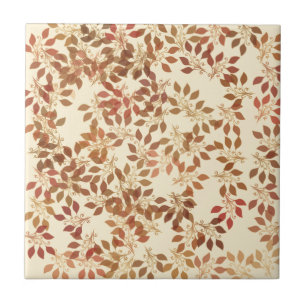 Fallende Blätter Fliese