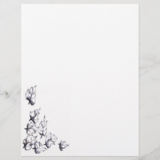 Fallende Blätter Flyer (Hinten)