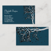 Fallende Blätter ~ Geschäfts-Karten Visitenkarte (Vorne/Hinten)