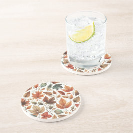 Fallende Blätter Getränkeuntersetzer