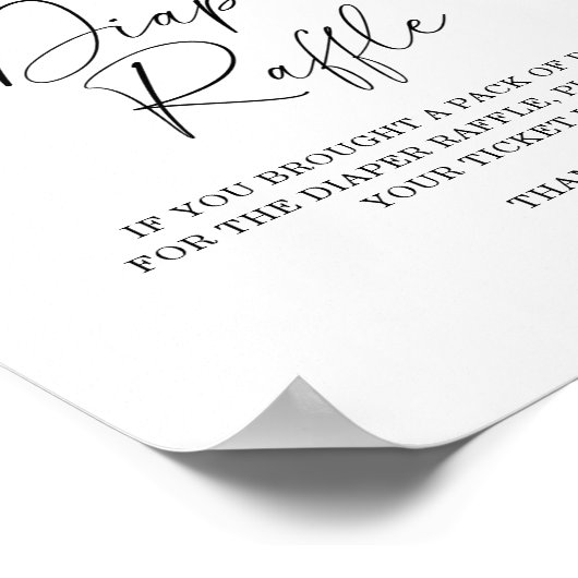 Fallende Blätter - Gewinnspiel Poster (Ecke)