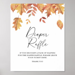 Fallende Blätter - Gewinnspiel Poster