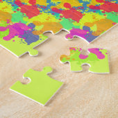 Fallende Blätter im Herbst (Abstrakte Kunst) Puzzle (Seite)