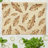 Fallende Blätter Küchentuch (Gefaltet)