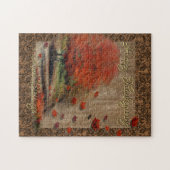 Fallende Blätter Landschaft Puzzle (Horizontal)