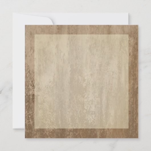 Fallende Blätter Landschaftsflachkarte (Rückseite)