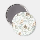 Fallende Blätter Magnet (Vorderseite/Rückseite)