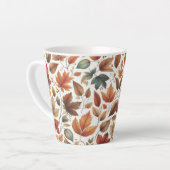 Fallende Blätter Milchtasse (Linke Ecke)