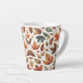 Fallende Blätter Milchtasse