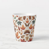 Fallende Blätter Milchtasse (Vorderseite)