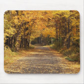 Fallende Blätter Mousepad (Vorne)